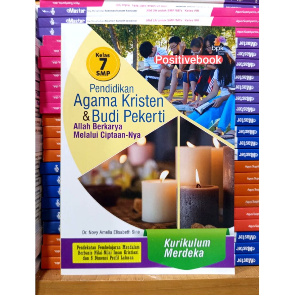 Buku Agama Kristen Kelas 7 SMP Kurikulum Merdeka BPK
