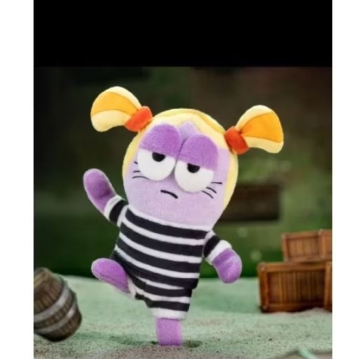 (Ready)Original Residents of Bikini Bottom- whimsical plush part 2 plush pendant(Bully fish)