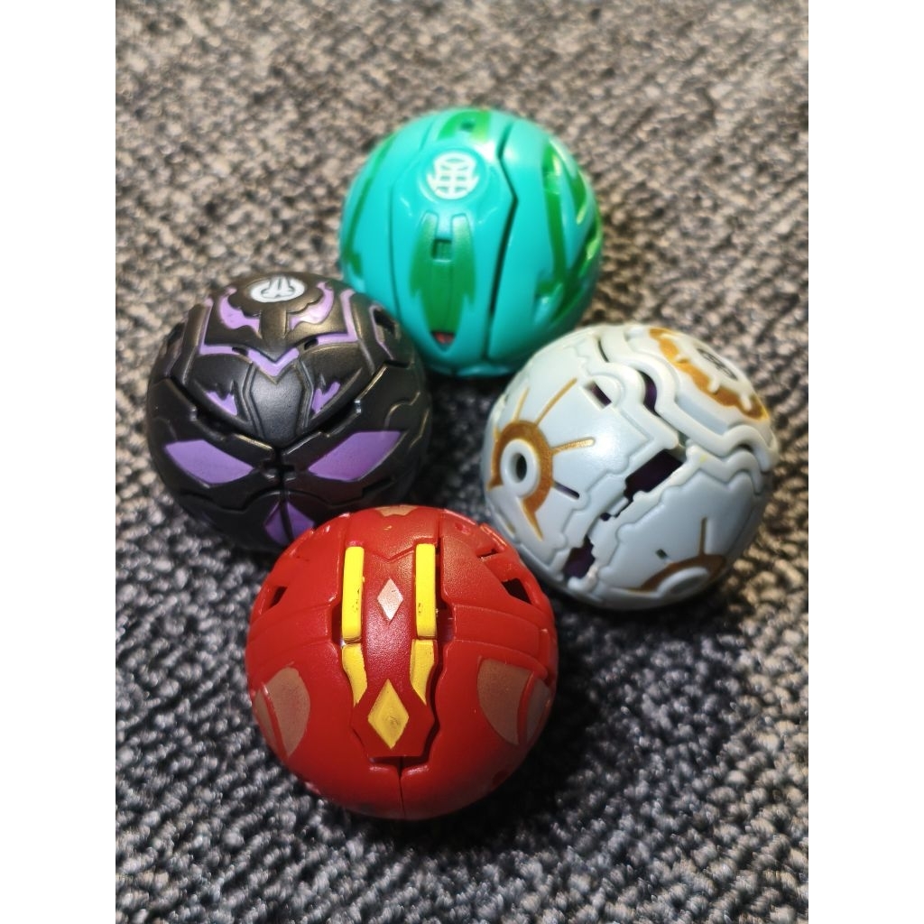 Bakugan Legedary Warrior (Haos Lars Lion, Ventus Oberus, Darkus Exedra)