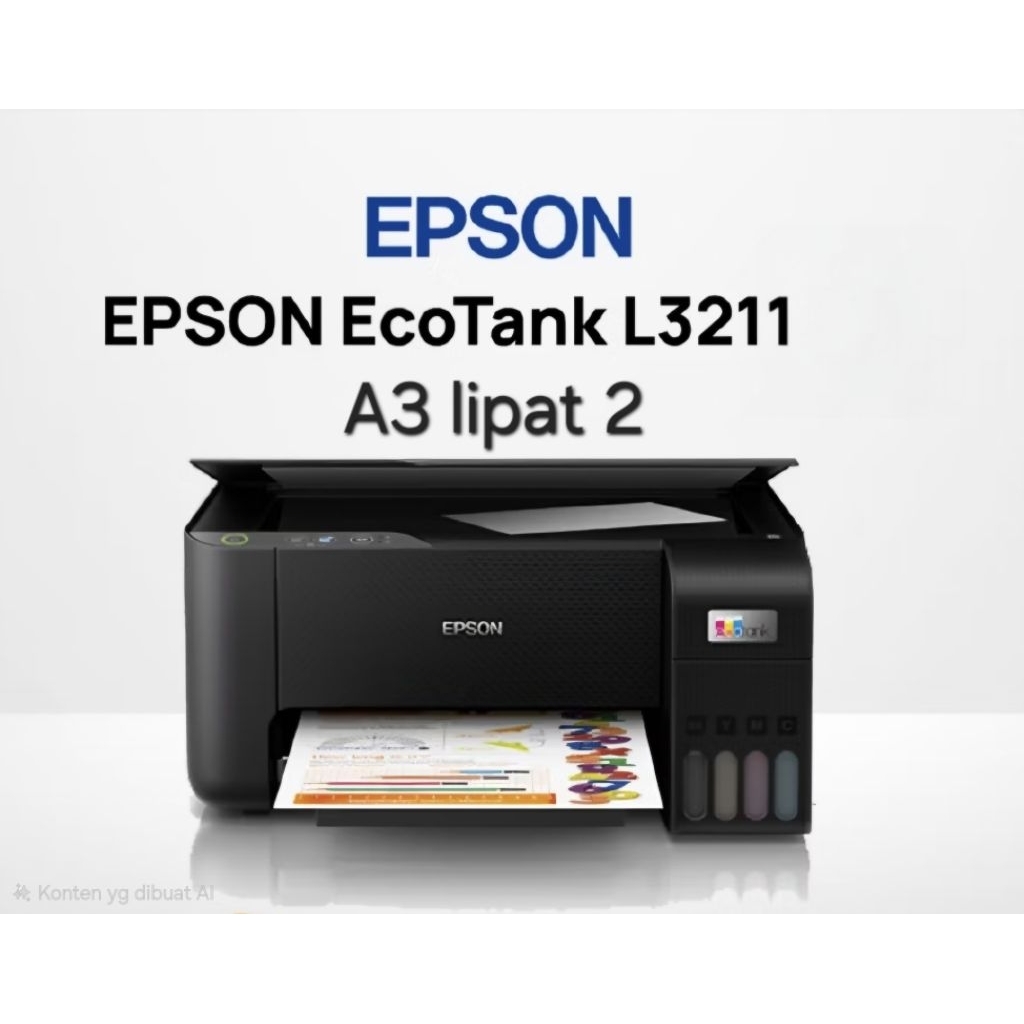 Printer Epson L3211 untuk Notaris / PPAT ( A3 lipat 2 )