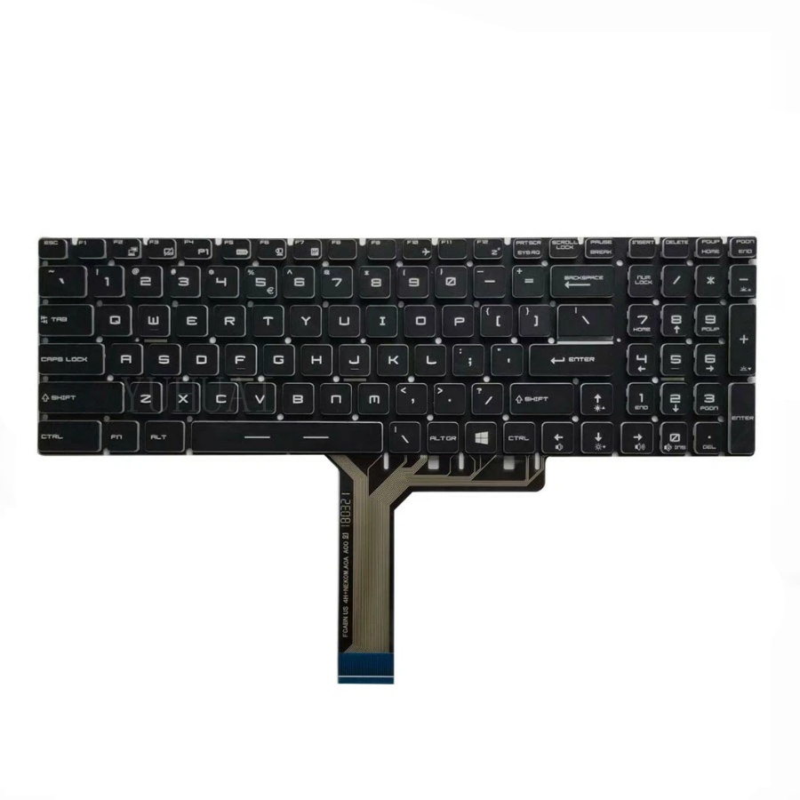 Keyboard GS60 GS70 GT62 WS60 GE72 GE62 GS72 Hitam