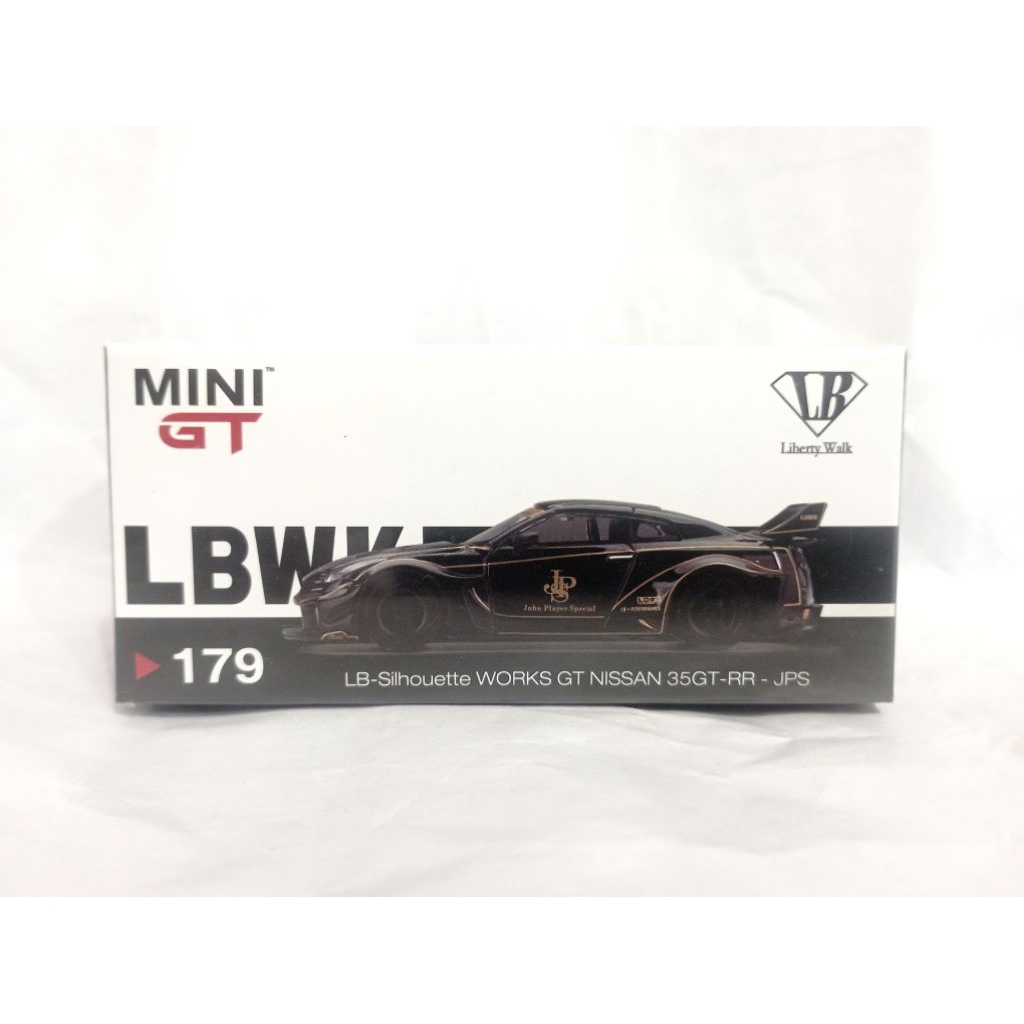 MINI GT 179 NISSAN 35GT-RR LB SILHOUETTE WORKS VERSION 1 JPS
