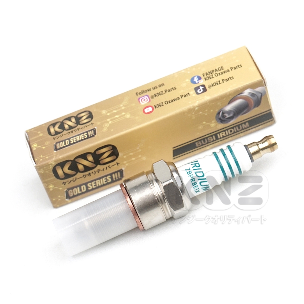 BUSI IRIDIUM BUSI RACING HARIAN IRRIDIUM SATRIA R ZBPR8EIX KNZ GOLD