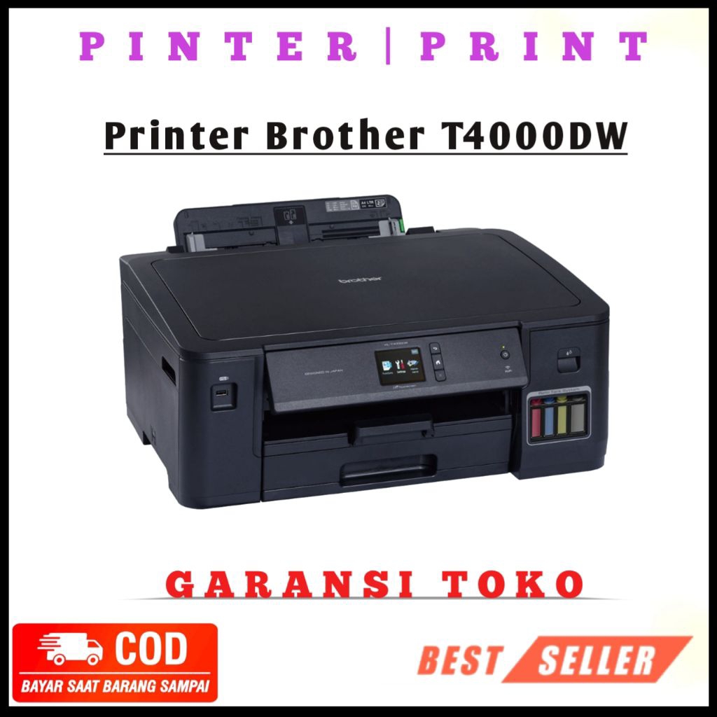 Printer Brother T4000DW | A3 Warna