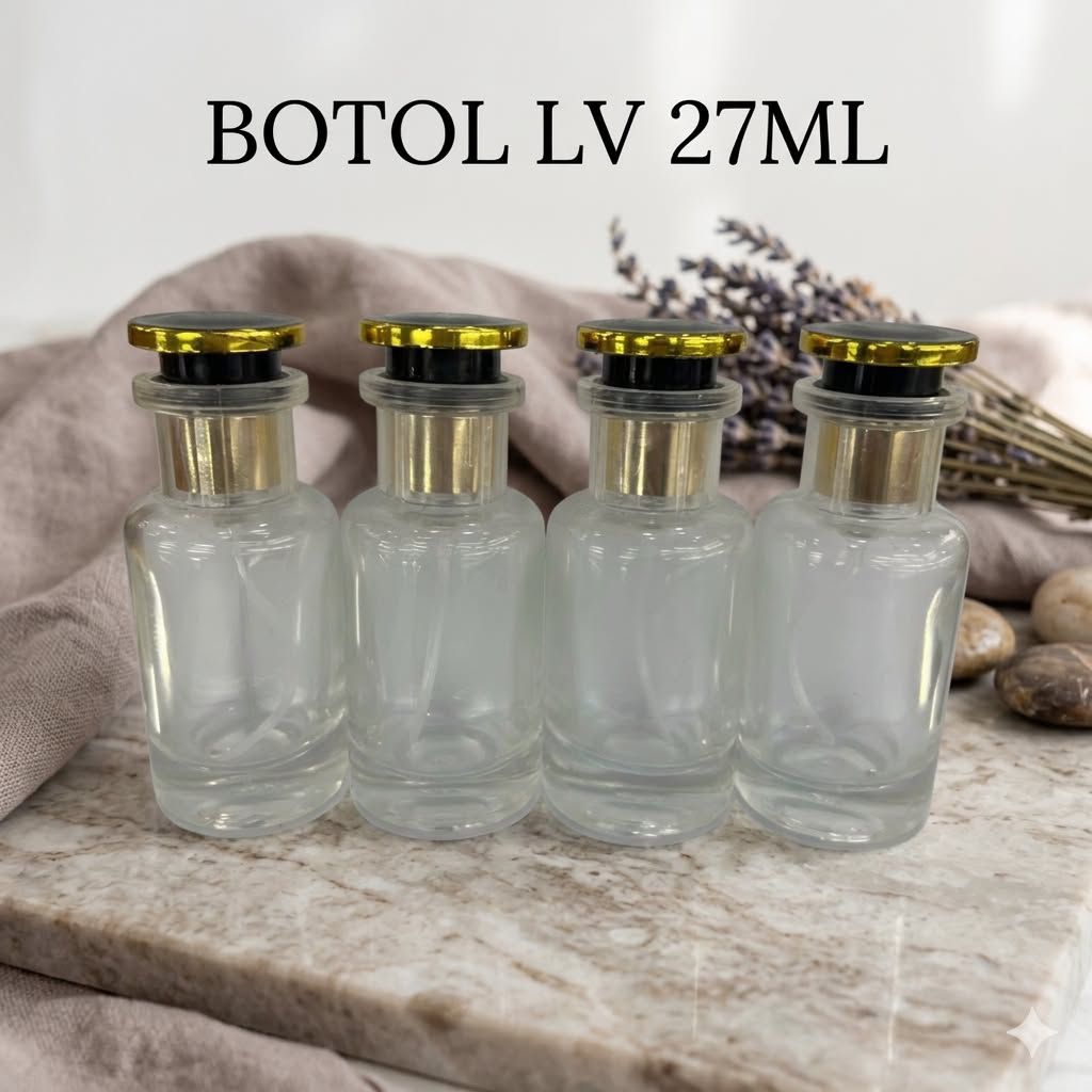 BOTOL / DRAT GOLD TRANS / UKURAN 27ML / BESTSELLER