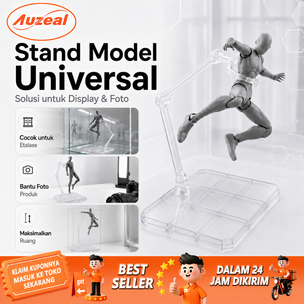 Auzeal Stand Base Action Figure Gundam SHF SD HG RG SIC Robot Action Figure 1/144 Display Stand for 