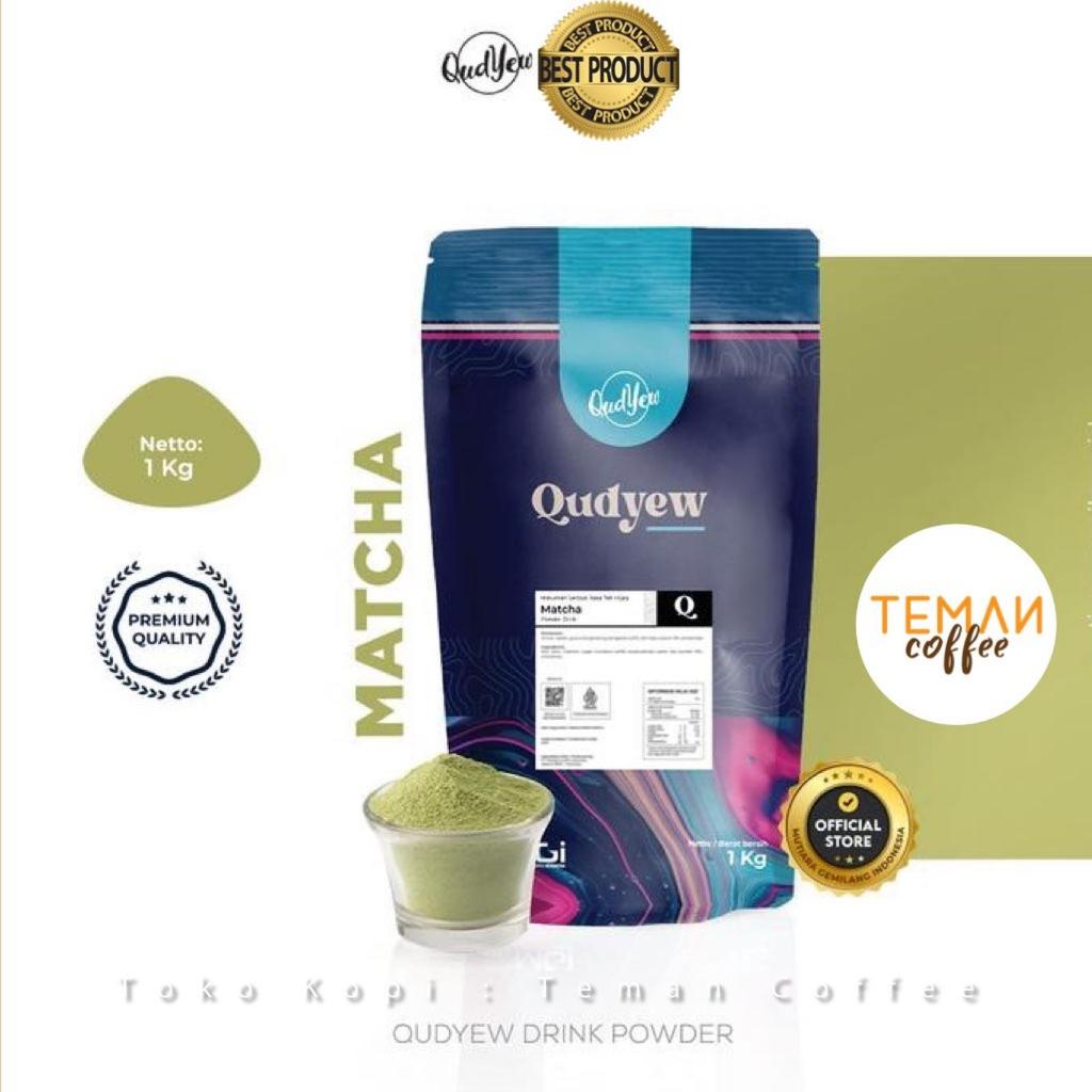 Bubuk Minuman Kekinian Qudyew / Qudyew Powder Drink Japanesse Matcha 1 kg