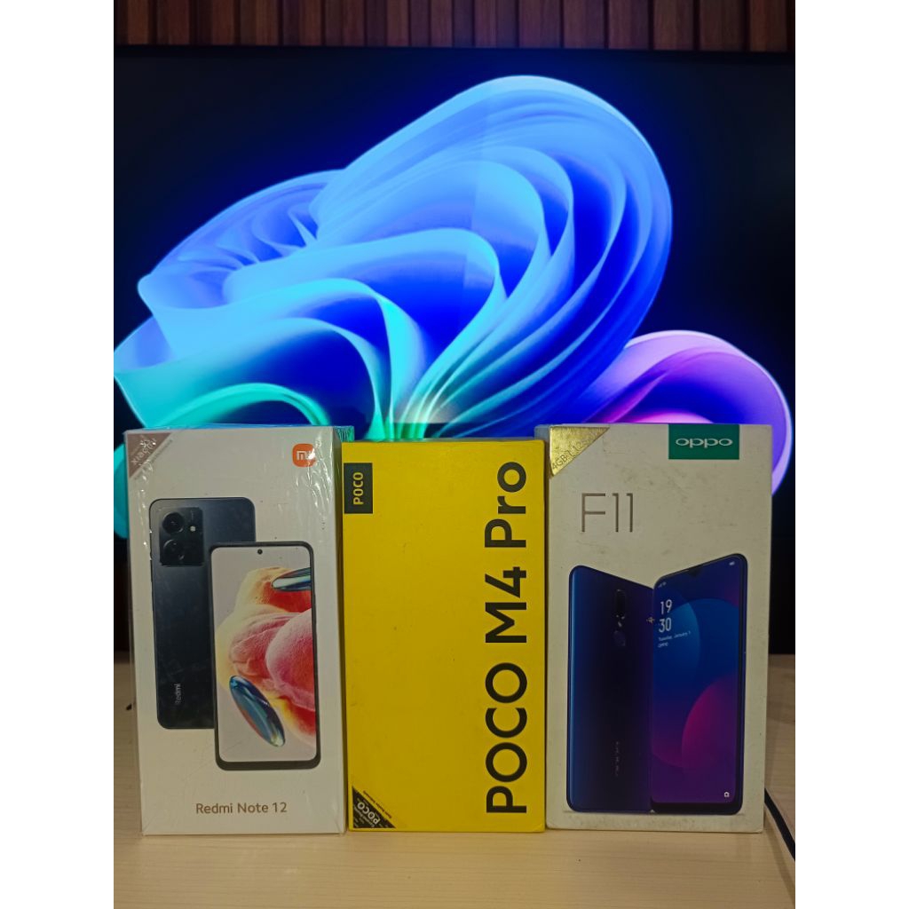 [HP SECOND] OPPO F11, REDMI NOTE 12, & POCO M4 PRO (BACA DESKRIPSI)