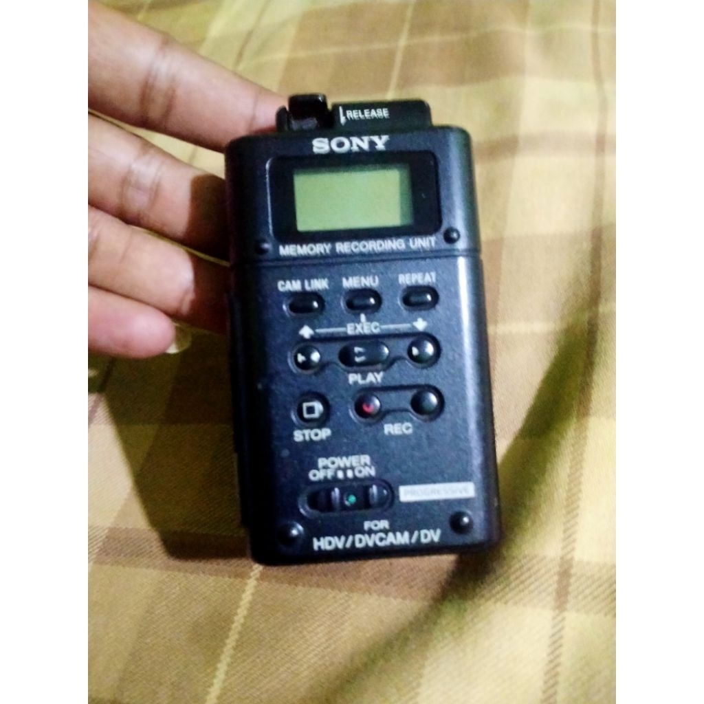 Sony mrc1 recorder video