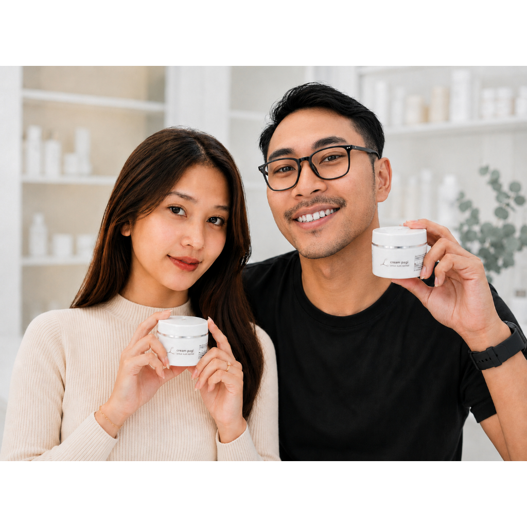 larissa Krim Pagi dan Malam sesuai ID