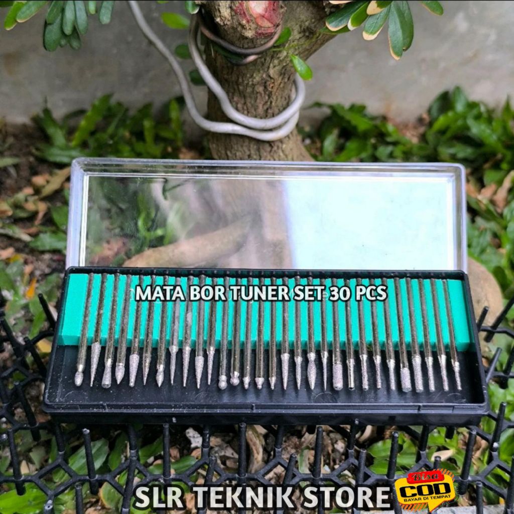 Mata Bor Set 30 Pcs Mata Bor intan Satu Set 3mm
