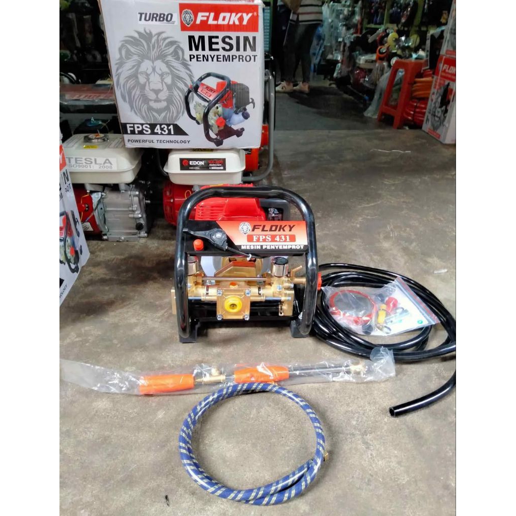 Mesin Pompa Sprayer 4 Tak Turbo Floky