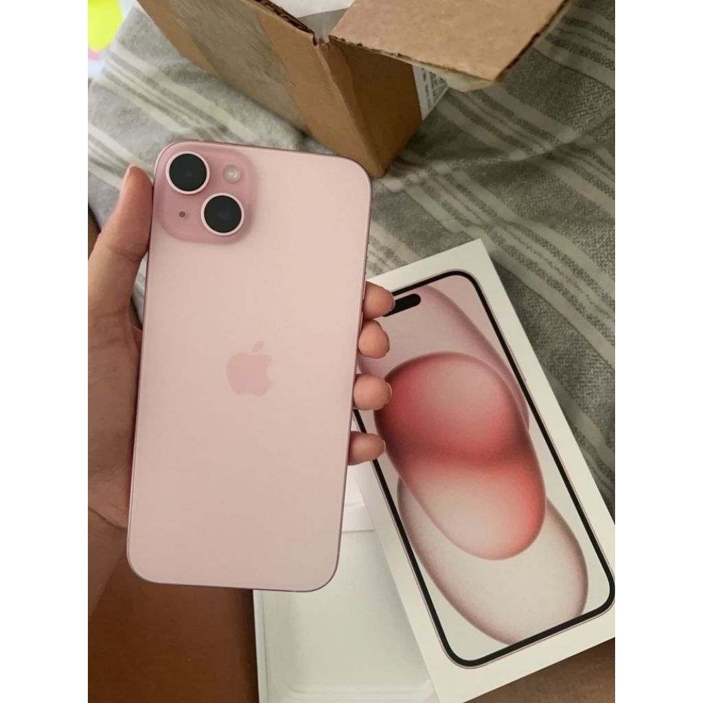 IPHONE 15 PLUS SEKEN LIKE NEW BERGARANSI & ORIGINAL