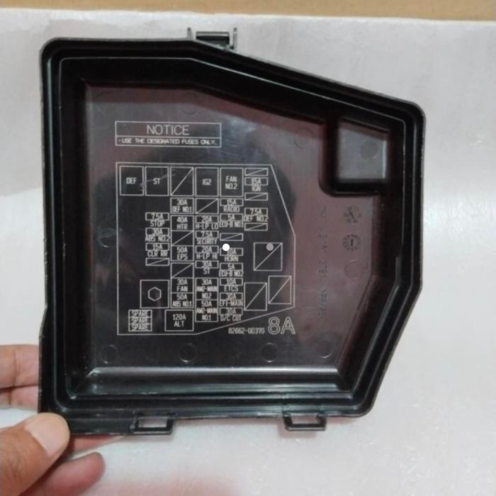 Tutup box sekring cover box fuse vios yaris gen 3 baru