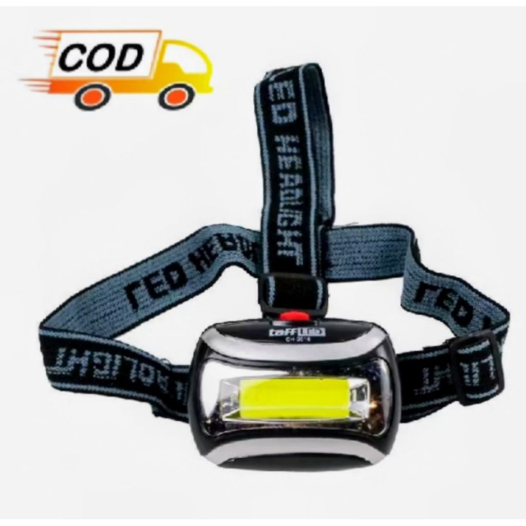 HEAD LAMP SENTER KEPALA SENTER GUNUNG CKB TAFF  BATERAI AAA SENTER PEMANCING SENTER PENDAKI