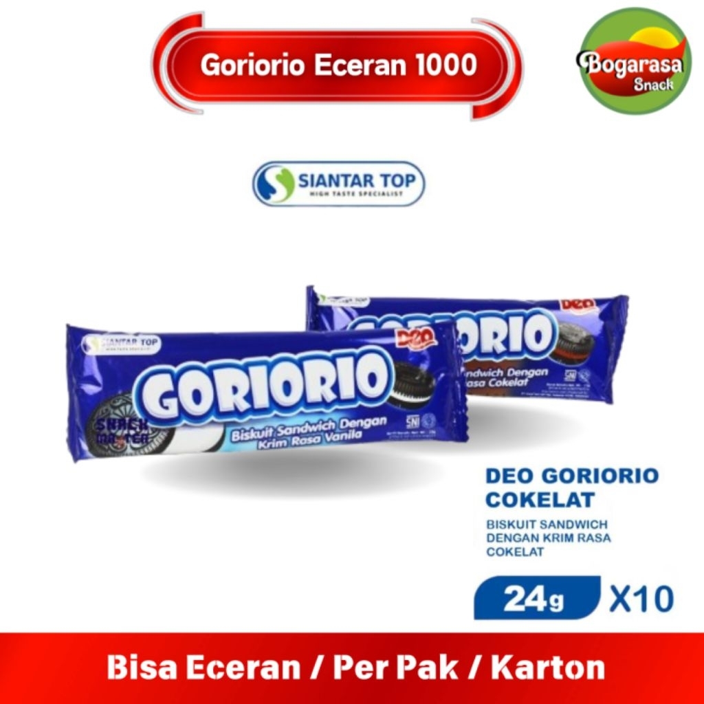 10 pcs Goriorio 1000an