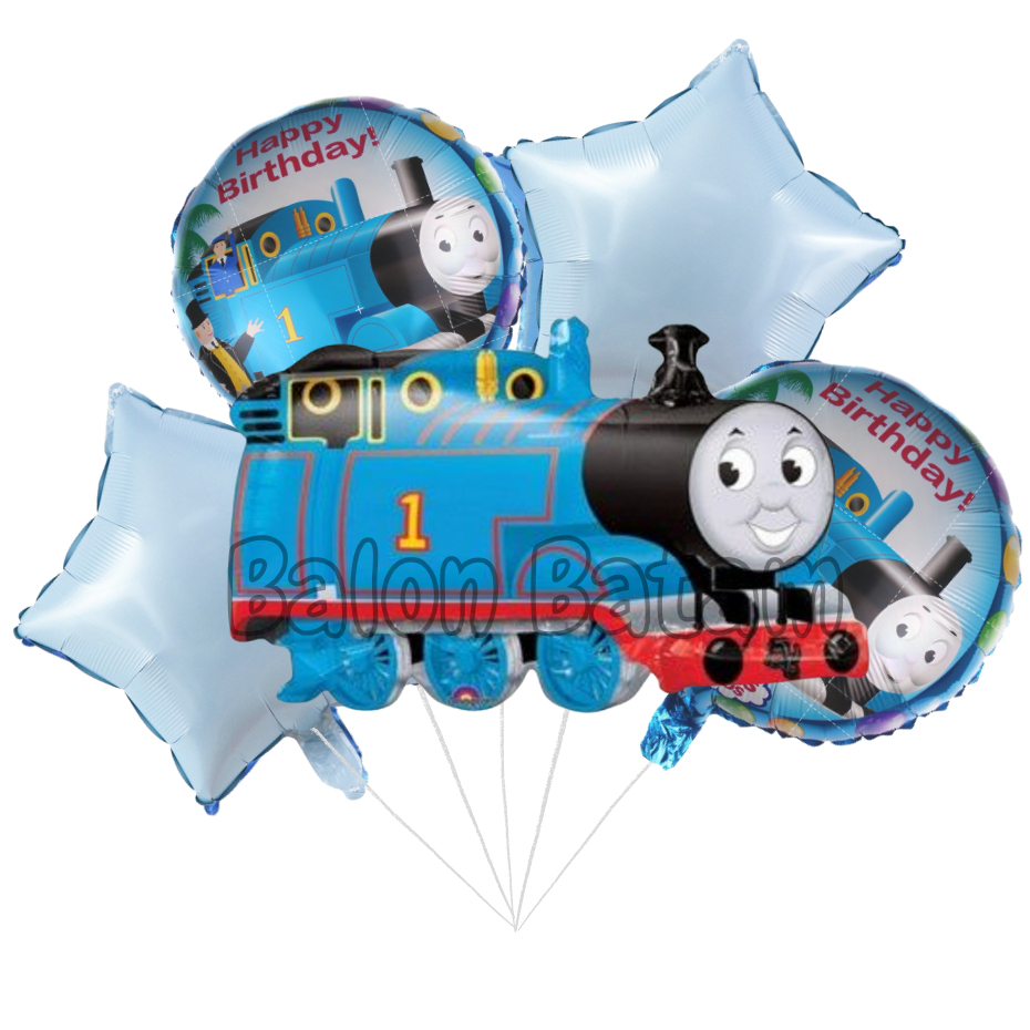 Paket Balon Thomas 5pcs