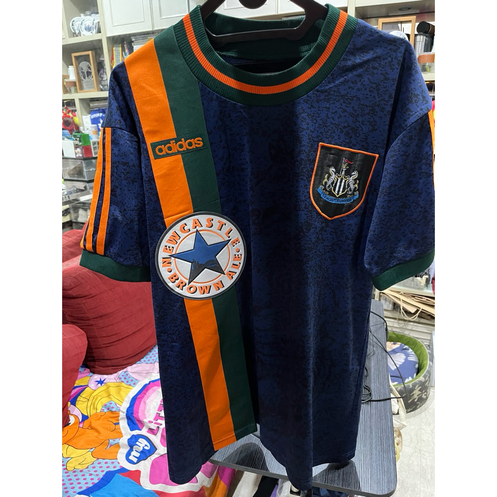 Jersey Newcastle away 1997-1998, size L, Kawe not Original