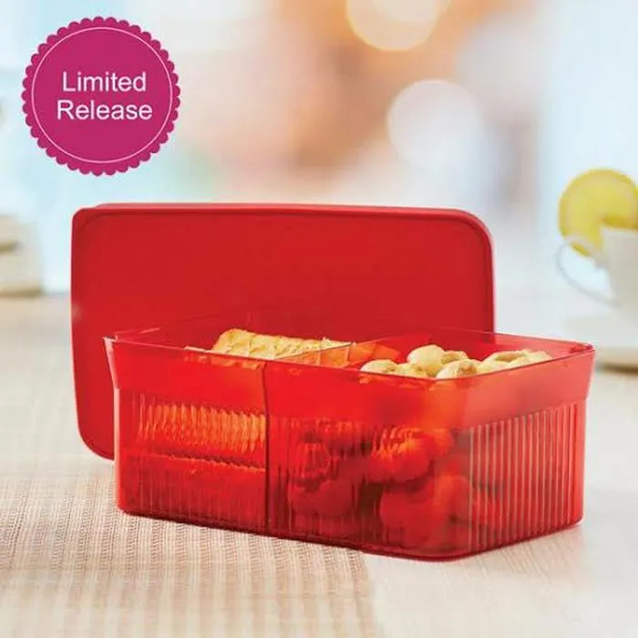 Snack It 1.75L Red / Merah Tupperware