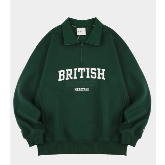 Ben Sherman British Half zip Sweatshirt Original