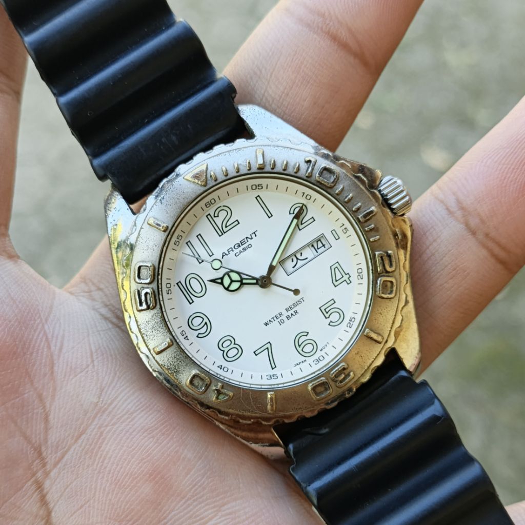 [RARE] CASIO VINTAGE ARGENT ARG-101
