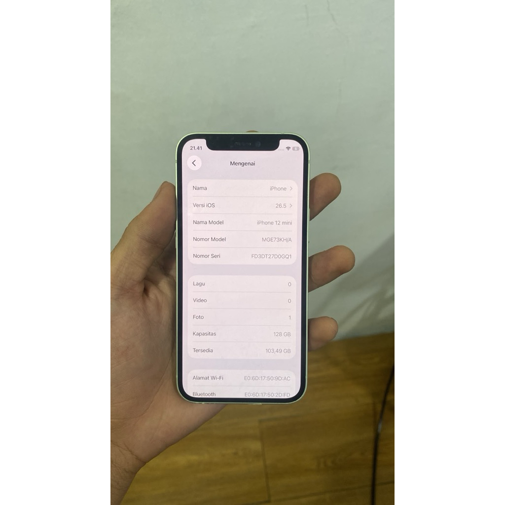 iphone 12mini 128gb