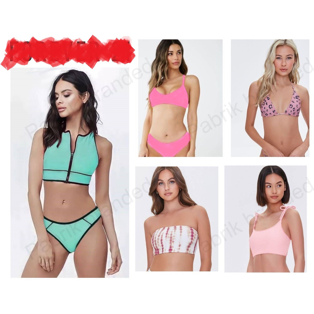 pabrik branded  F0rvr21 F 2i bikini baju renang pantai bikini murah