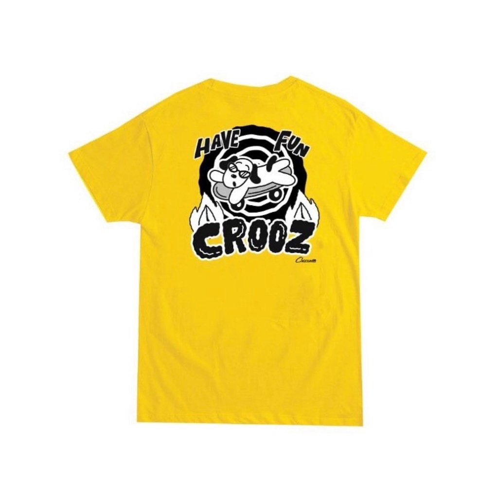 T-Shirt CROOZ YELLOW Original