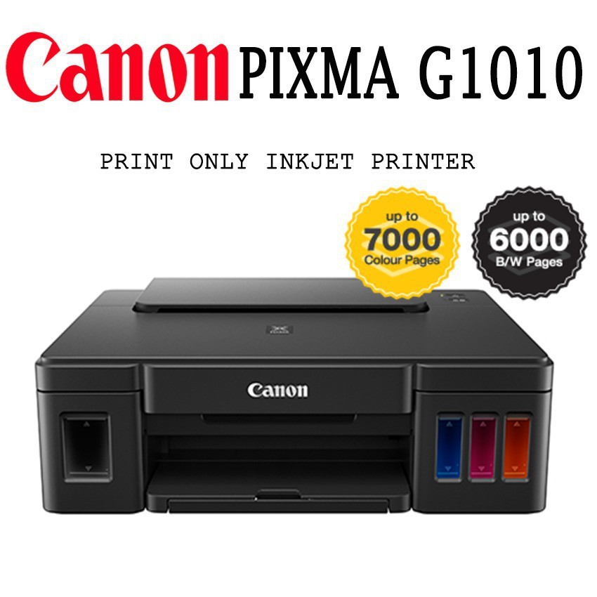 Printer Canon G1010 - Ink Tank Print Only USB - Garansi Resmi - Pengganti iP2770 L121 L120