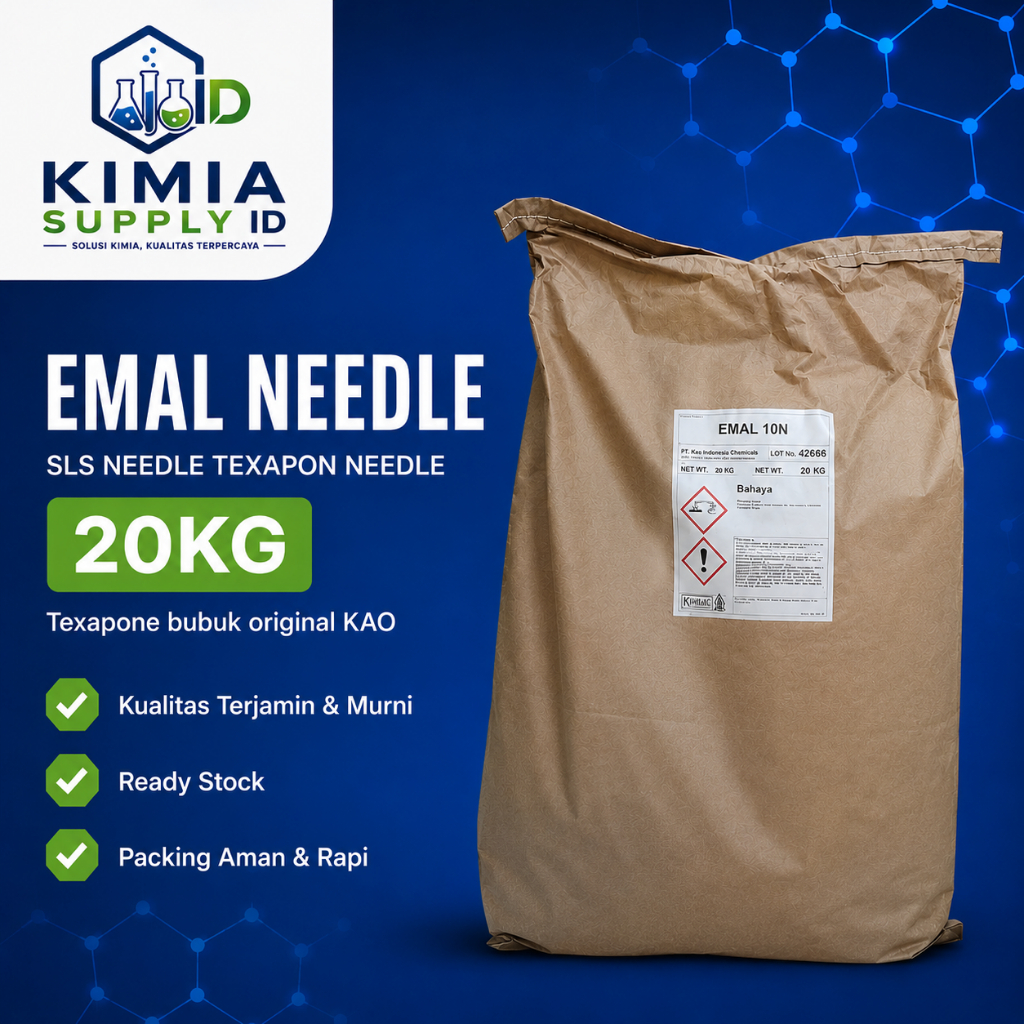 Emal Needle SLS Needle Texapon Needle 20KG Texapone bubuk original KAO 20KG