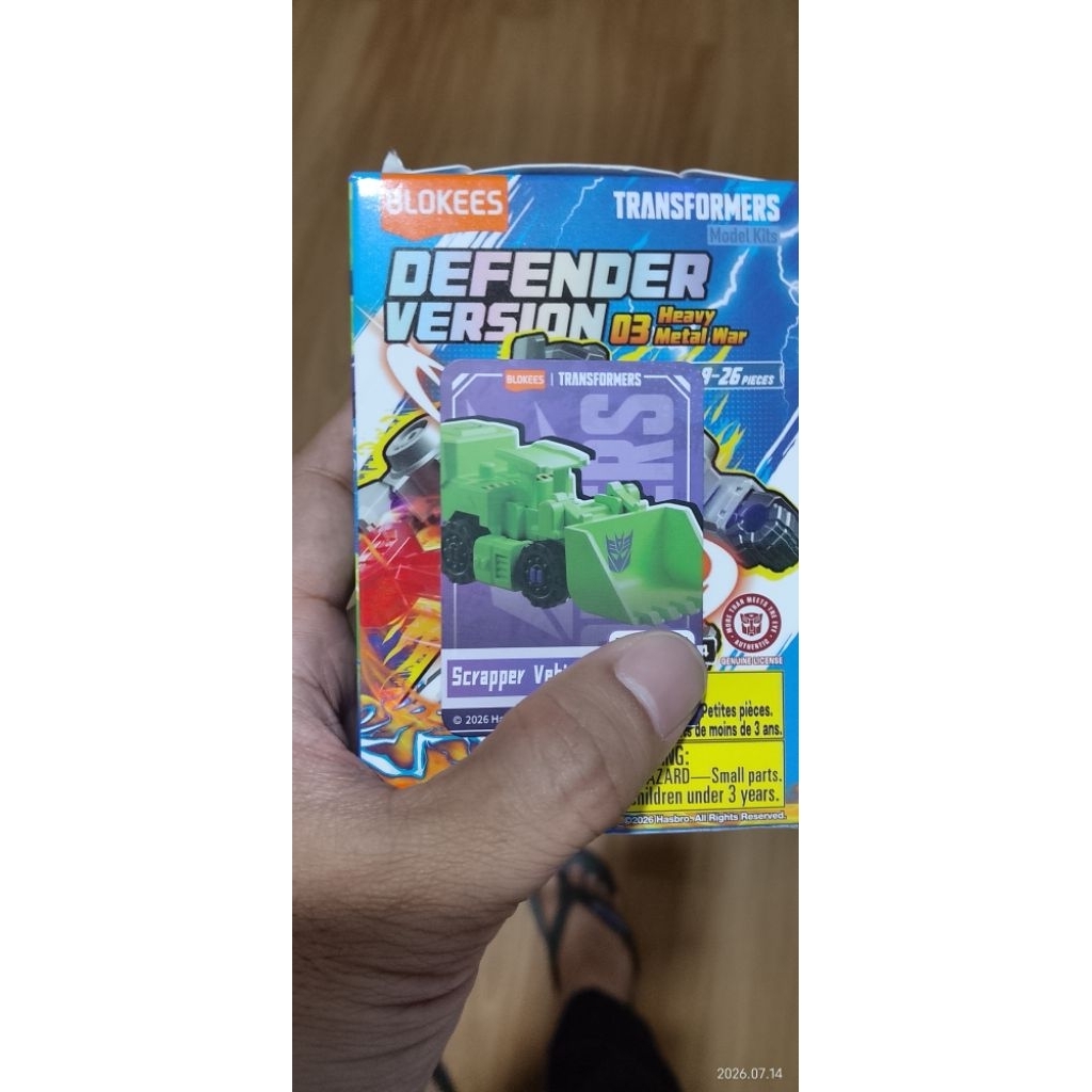 Blokees Devastator parts