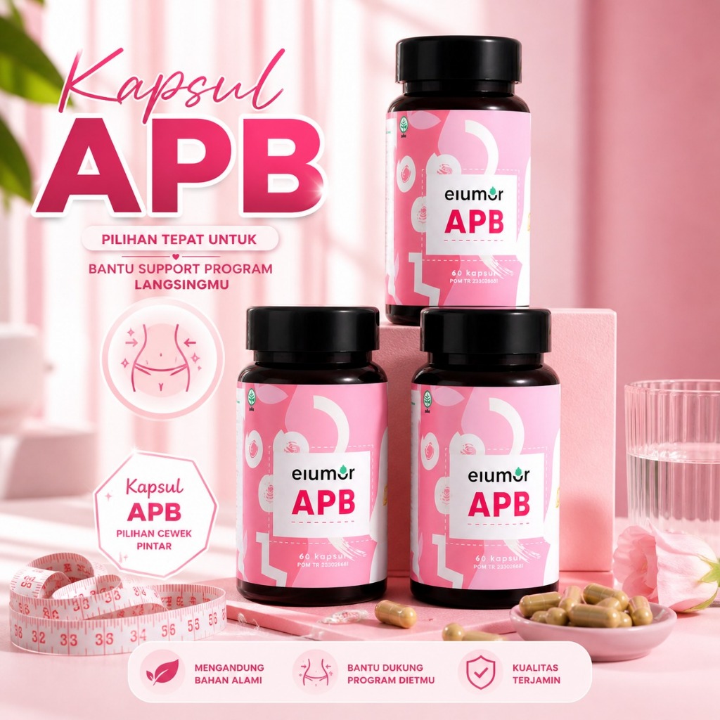 elumor apb kapsul pelangsing perut buncit wanita bpom