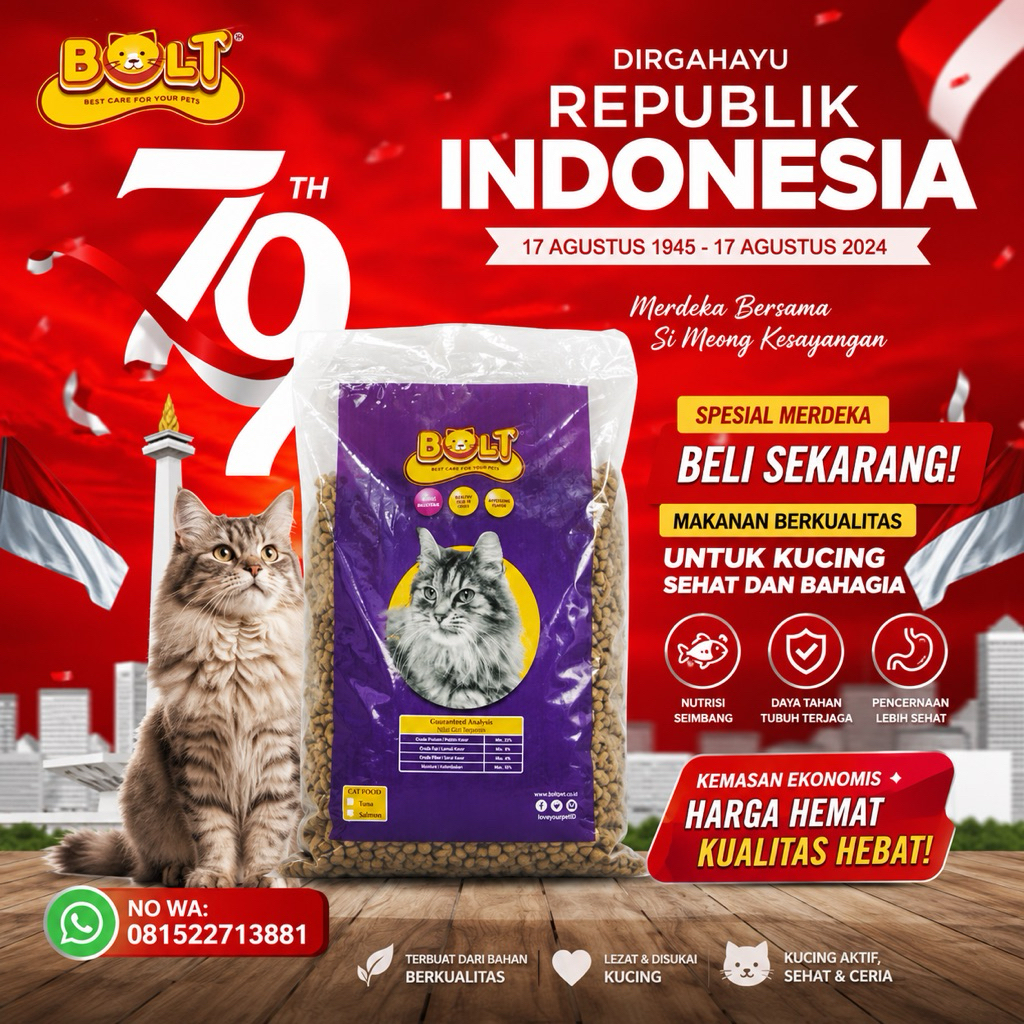 Pakan Kucing Bolt
