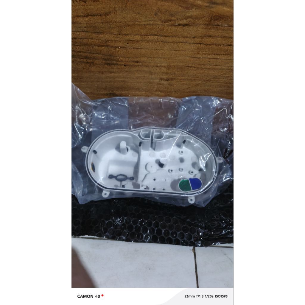 Tulangan/Cover Putih Spidometer Tiger Revo Pece