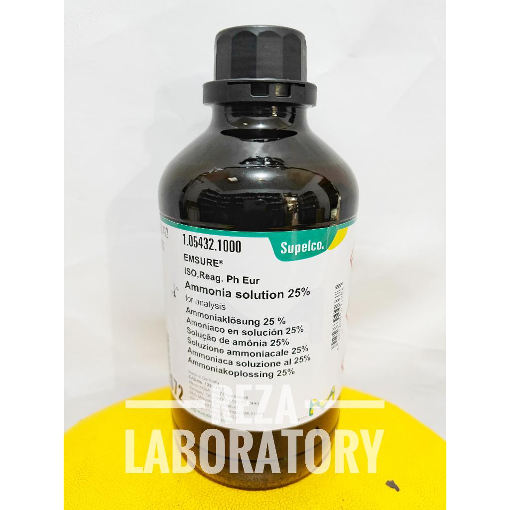 AMMONIA SOLUTION / LARUTAN AMONIA / NH4OH MERCK 105432 1L ORIGINAL