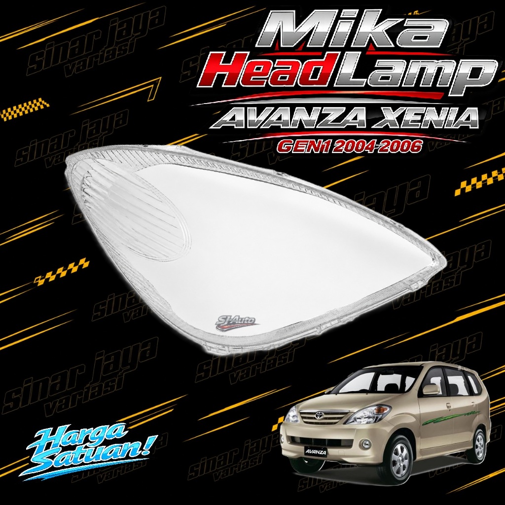 Mika Head Lamp Avanza Xenia 2004-2006 Mika Lampu Depan Avanza D-mac