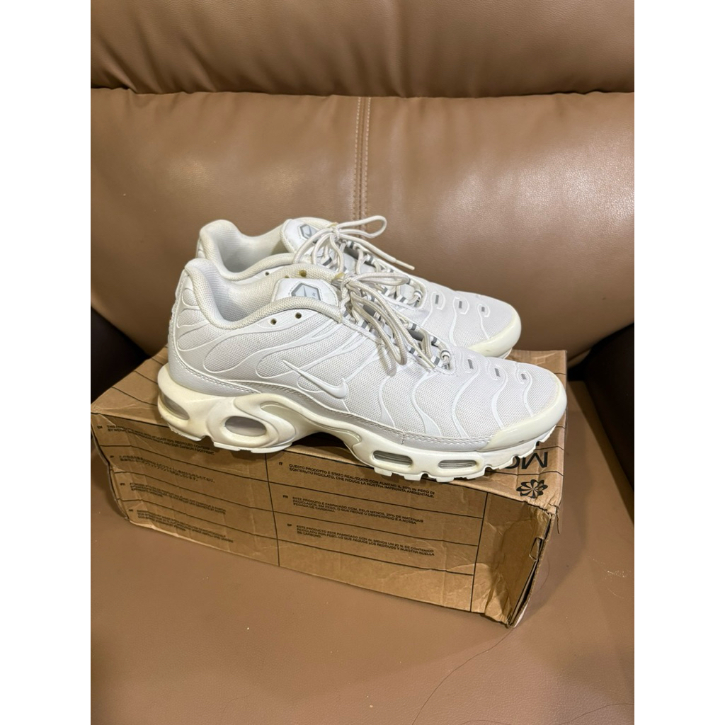 nike air max tn pure white 100% Original