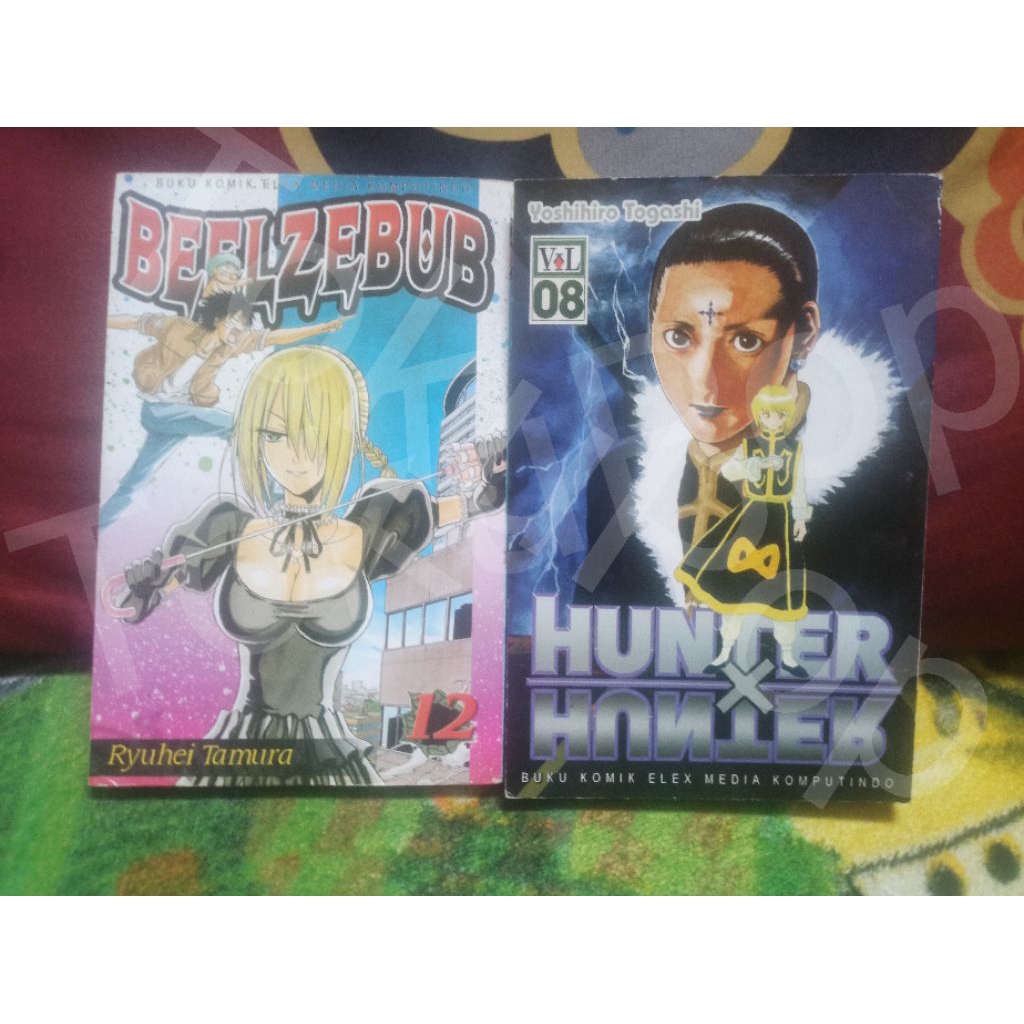 komik set beelzebub vol 12 hunter x hunter vol 08