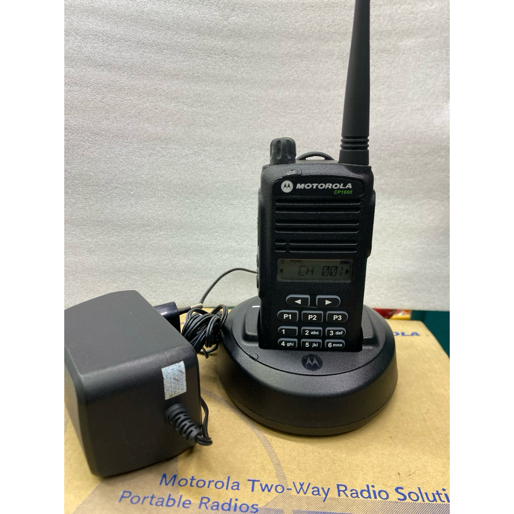 HT MOTOROLA CP 1660 Vhf bekas