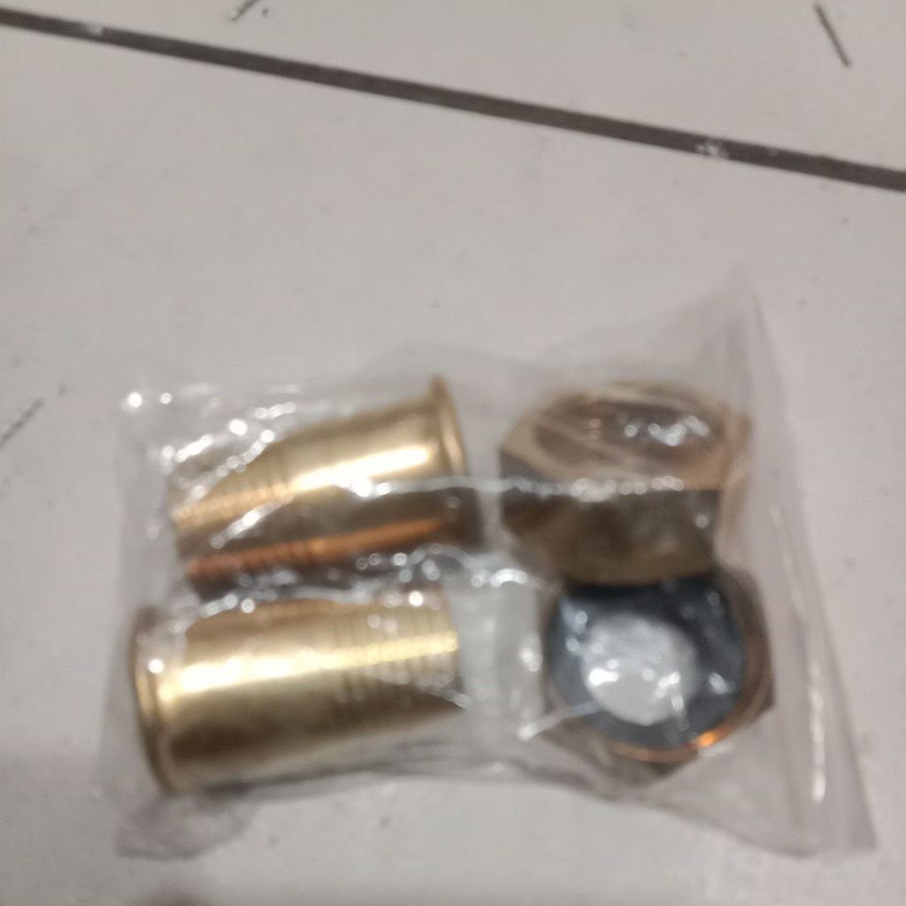 kopling water meter 1/2 inch kuningan