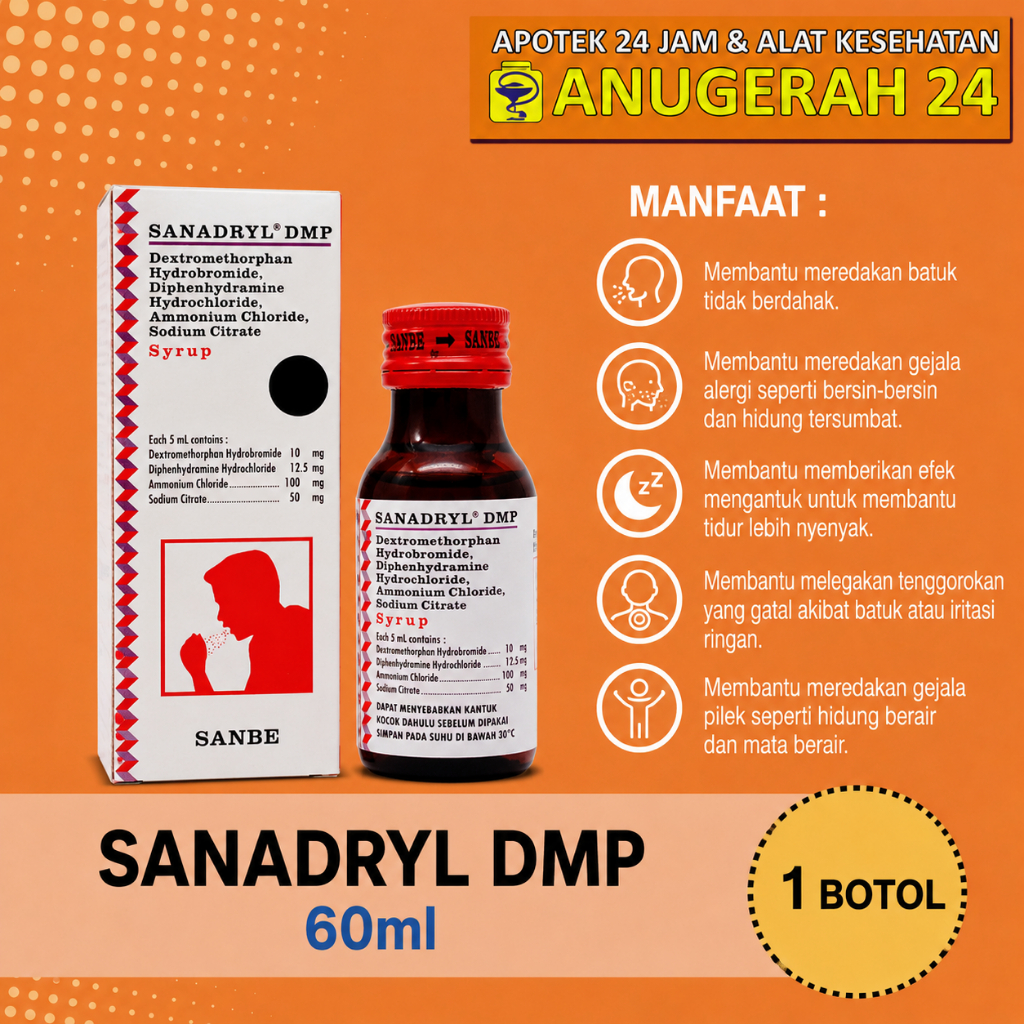 Sanadryl DMP