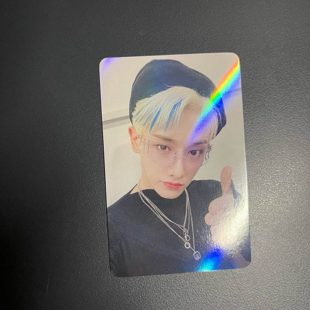 WONHO Blue Letter Makestar Exclusive Photocard Official PC Holo