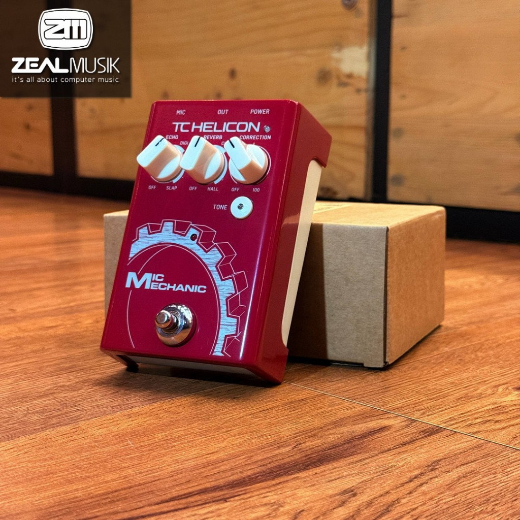 TC-Helicon Mic Mechanic 2 Vocal Effects Pedal Efek Vokal - Zeal Musik Jogja