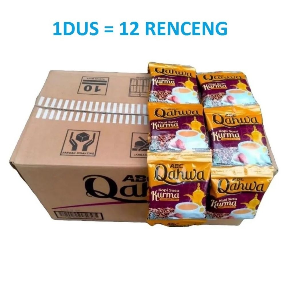 Kopi ABC susu Instant Qahwa Kurma 1 Dus