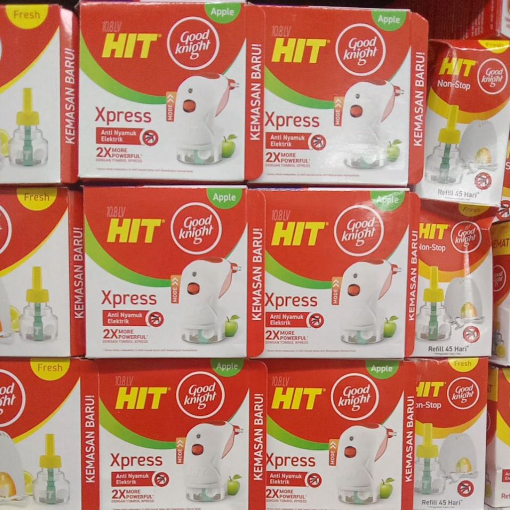 Hit Goodknight Xpress - Peralatan Pengusir Nyamuk Elektrik 15 m² Putih