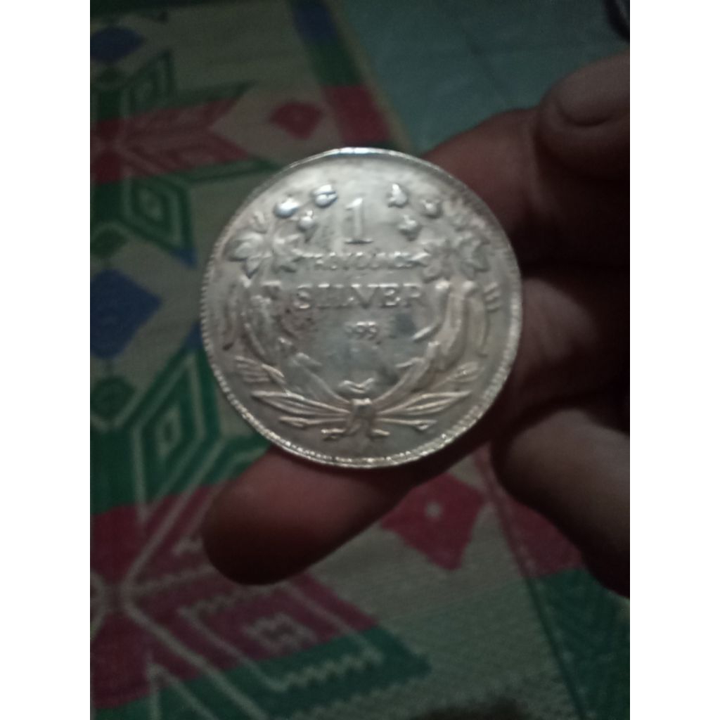 koin silver Liberty 999