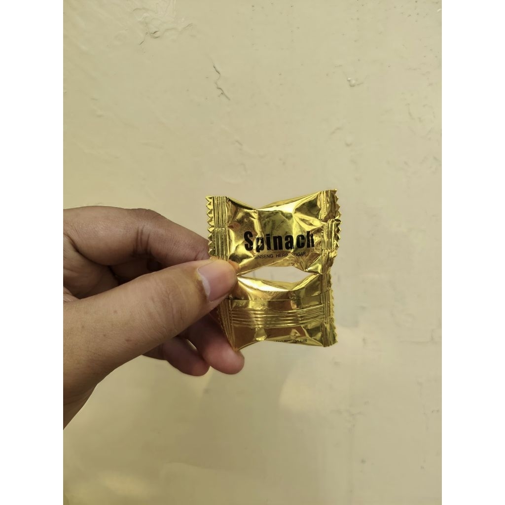 ecer 1pcs permen spinach candy original