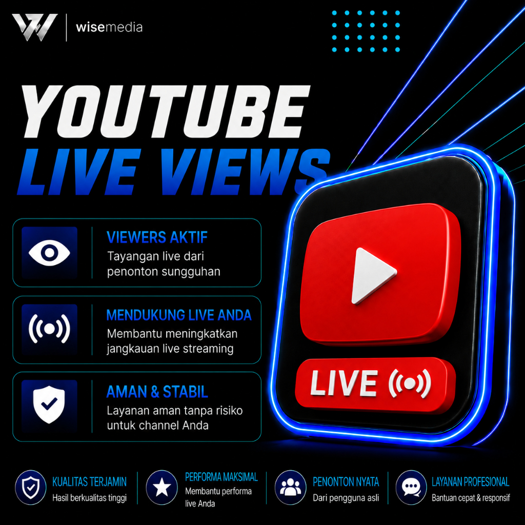 Youtube Live Views | Tambah Penonton Live YouTube | Live Stream Views | Viewer Live