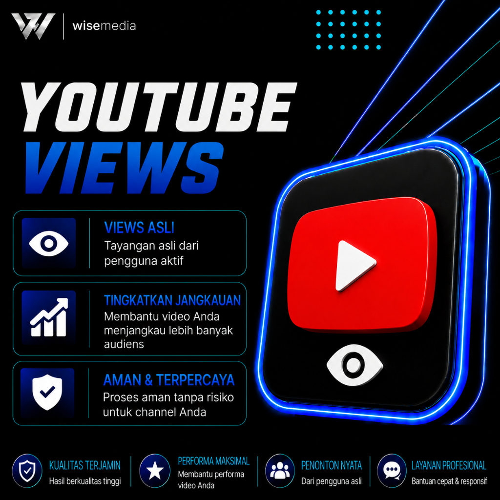 YouTube Views | Tambah View YouTube | Jasa View YouTube | Views Video YouTube