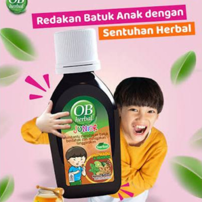 OB Herbal Junior Sirup Batuk Anak 60 ml
